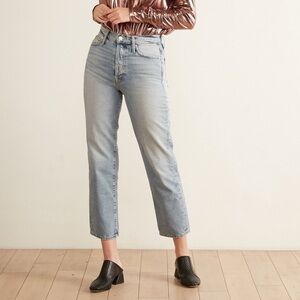 MOTHER Superior The Huffy Flood Mercy Blue‎ Jeans Sz 31